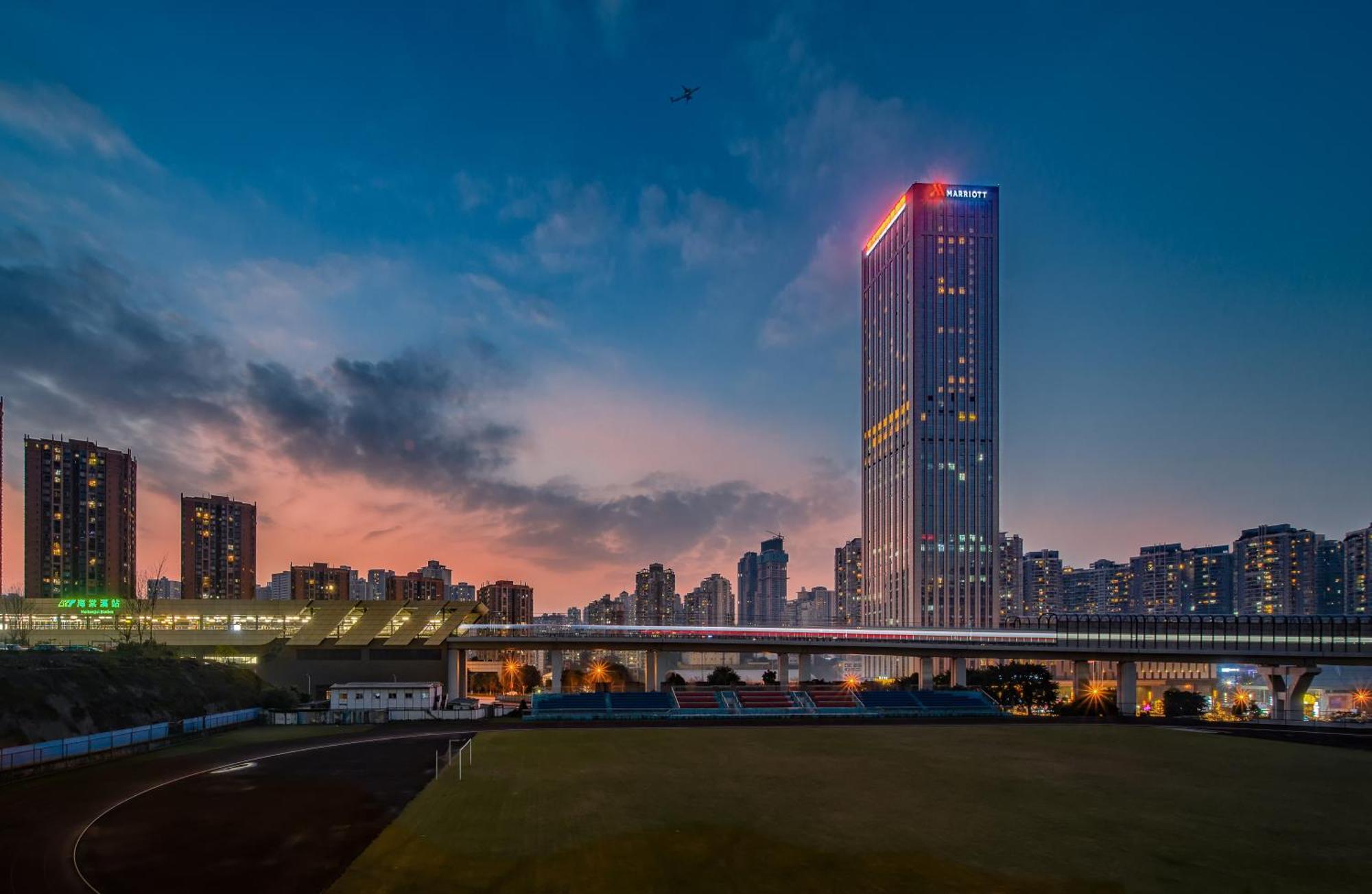 Chongqing Marriott Hotel Exterior foto